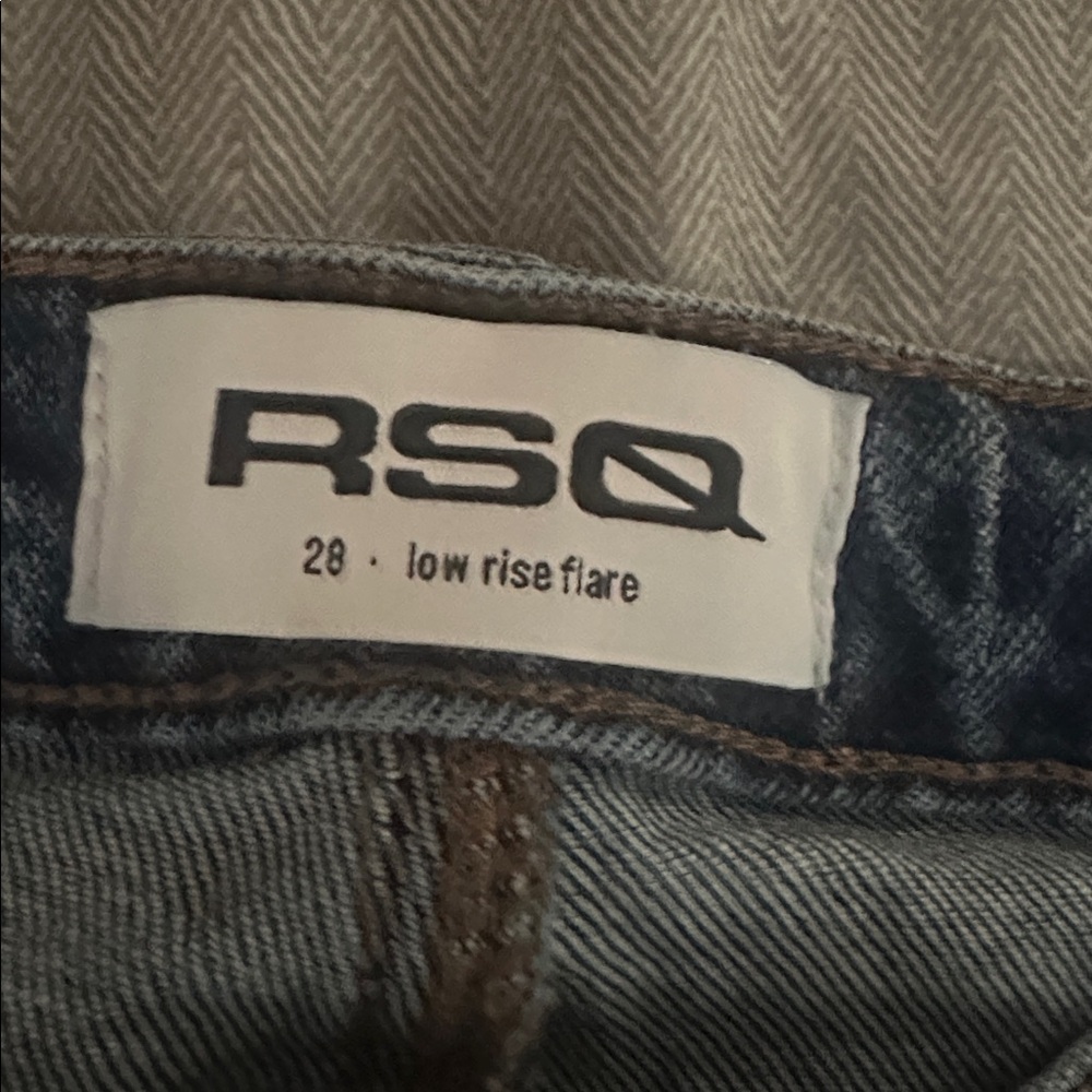 RSQ Denim Low Rise Flare Jeans